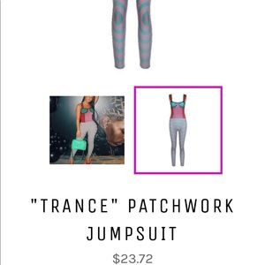 Trance patchwork suit